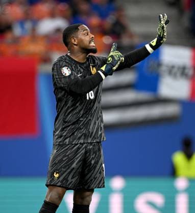 Soccer Euro 2024 Group D 21 06 2024 Netherlands France Goalkeeper Mike Maignan France