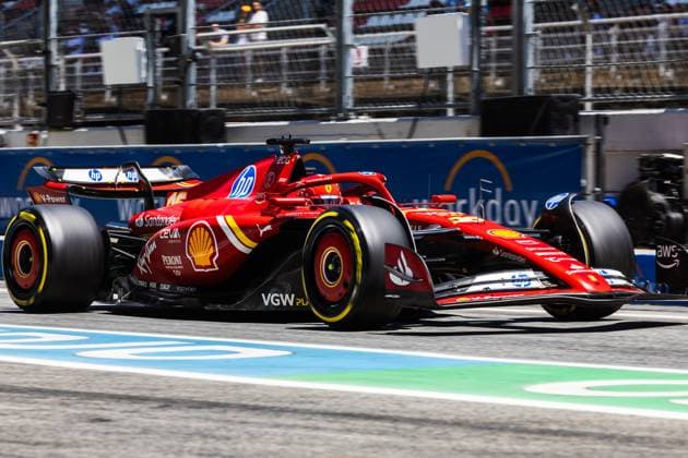 Circuit de Catalunya, Barcelona, Spain. 21.June.2024; Charles Leclerc of Monaco and Scuderia Ferrari during Formula One Spanish Grand Prix  (257214919)