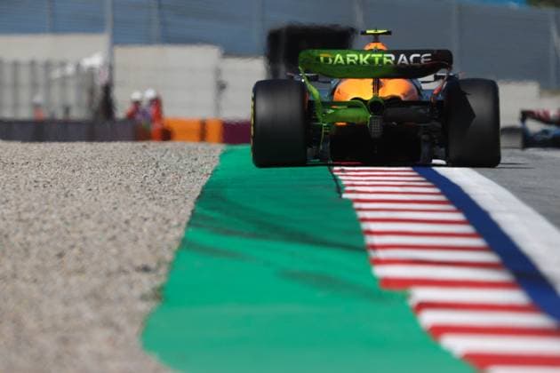 Catalunya Circuit 4 Lando Norris (gbr) McLaren F1 Team McLaren (gbr) MCL38 Mercedes, during the 2024 Formula 1 Spain Grand Prix, 10th round of the 2024 Formula 1 World Championship, WM, Weltmeisterschaft from June 21 to 23, 2024 at the Barcelona Catalunya Circuit. (Philippe Nanchino SPP) Copyright: xPhilippexNanchinox xSPPx spp-en-EuSpIm-MPS_PPN_GP_Spain_21Jun2024_BC104