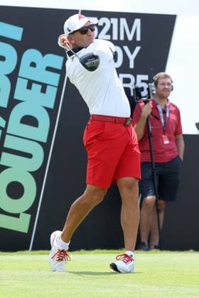 COLLEGE GROVE, TN - JUNE 21: Sergio Garcia (ESP) during the opening round of LIV Golf Nashville on June 21, 2024 at the Grove Golf Course in College Grove, Tennessee. (Photo by Michael Wade Icon Sportswire) GOLF: JUN 21 LIV Golf League Nashville EDITORIAL USE ONLY Icon06212429