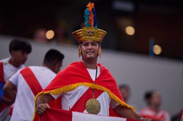 RECORD DATE NOT STATED Copa America USA 2024 Peru vs Chile Fans o Aficion during the game between Peru and Chile as part of the CONMEBOL Copa America USA 2024 group A, at AT-T Stadium, on June 21, 2024 in Arlington, Texas, United States. ARLINGTON TEXAS UNITED STATES  Copyright: xJosexLuisxMelgarejox 20240621210806_CA_GA_2024_PER_CHI_FANS260
