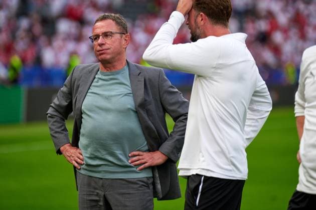 Ralf Rangnick Austria National Team Euro 2024, Coach , GER, UEFA Euro 2024, Football Men, UEFA Euro 2024 Matchday 2, Group D, Poland vs Oesterrech, Poland vs Austria, 21 06 2024 GER, UEFA Euro 2024, Football Men, UEFA Euro 2024 Matchday 2, Group D, Poland vs Oesterrech, Poland vs Austria, 21 06 2024 Berlin Copyright: xEibner-Pressefotox xClaudiusxRauchx EP_CRH