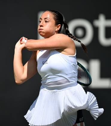 Elisabetta Cocciaretto of Italy in quarter final action Rothesay Classic Birmingham, Day 5, Tennis, Edgbaston Priory Club, Birmingham, UK - 21 June 2024  Copyright: xAnnaxGowthorpe Shutterstockx 14543328cy