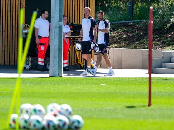 Julian Nagelsmann Germany , Coach , GER, EURO 2024, Final training Germany, before Switzerland vs. Germany, European Football Championship, Herzogenaurach, 22 06 2024 GER, EURO 2024, Final training Germany, before Switzerland vs. Germany, European Football Championship, Herzogenaurach, 22 06 2024 Herzogenaurach Copyright: xEibner-Pressefoto FlorianxWieganx EP_FWD