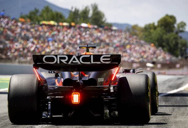 MONTMELO - Max Verstappen (Red Bull Racing) in action during the third free practice of the Spanish Grand Prix at the Circuit de Barcelona-Catalunya. ANP SEM VAN DER WAL xVIxANPxSportx xxANPxIVx 501756321 originalFilename: 501756321.jpg