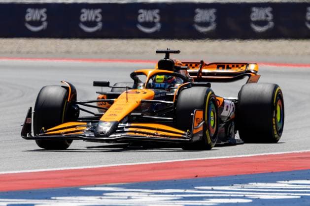BARCELONA, SPAIN - JUNE 22: Oscar Piastri (81) of Australia and team McLaren F1 Team during FP3 practice on Saturday, June 22, 2024 at the Circuit De Catalunya in Barcelona, Spain. (Photo by Bob Kupbens Icon Sportswire) AUTO: JUN 22 F1 Spanish Grand Prix EDITORIAL USE ONLY Icon240622063
