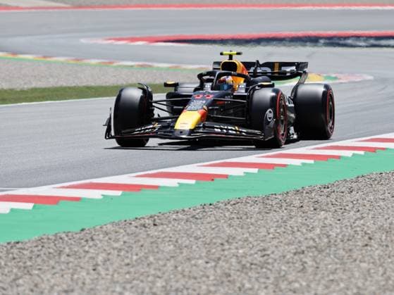 Sergio Perez during free practice of Catalunya Grand Prix F1 at Circuit of Catalunya Barcelona on june 22, 2024  Copyright: xx xx IPA_Agency_IPA47372859