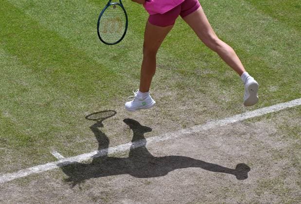 Ajla Tomljanovic of Australia in semi final action Rothesay Classic Birmingham, Day 6, Tennis, Edgbaston Priory Club, Birmingham, UK - 22 June 2024  Copyright: xAnnaxGowthorpe Shutterstockx 14543330al
