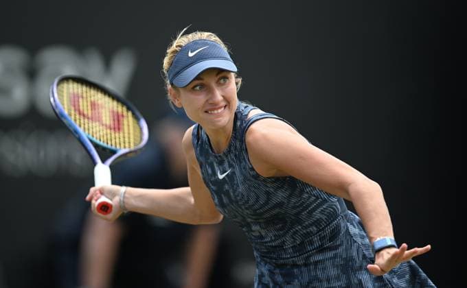 Anastasia Potapova in semi final action Rothesay Classic Birmingham, Day 6, Tennis, Edgbaston Priory Club, Birmingham, UK - 22 June 2024  Copyright: xAnnaxGowthorpe Shutterstockx 14543330bc