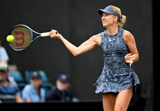 Anastasia Potapova in semi final action Rothesay Classic Birmingham, Day 6, Tennis, Edgbaston Priory Club, Birmingham, UK - 22 June 2024  Copyright: xAnnaxGowthorpe Shutterstockx 14543330bf