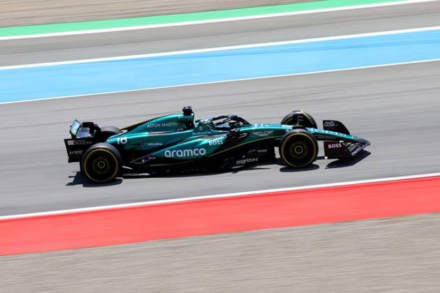 22 06 2024, xrarjax, Motorsport FIA Formula 1, Spanish Grand Prix emspor, v l 3 free practice FP3 Lance Stroll Aston Martin starting number 18 Barcelona