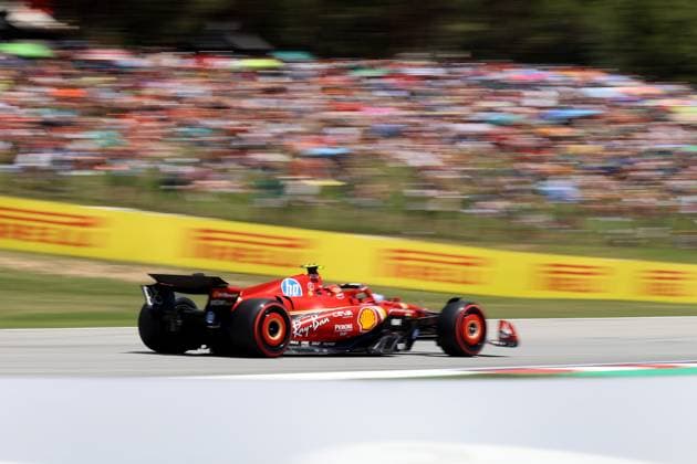 22 06 2024, xrarjax, Motorsport FIA Formula 1, Spanish Grand Prix emspor, v l 3 free practice FP3 Carlos Sainz Ferrari starting number 55 Barcelona