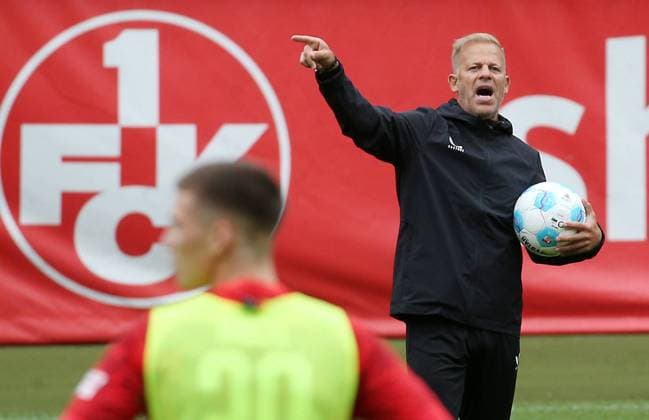 22 06 2024, Football, 2 Bundesliga, 1 FC Kasierslautern with training kick-off for the 2024 season 25Fritz Walter Stadion, Kaiserslautern, Germany, zmdz, Markus Anfang Coach FC Kaiserslautern 1 FC Kaiserslautern training kick-off