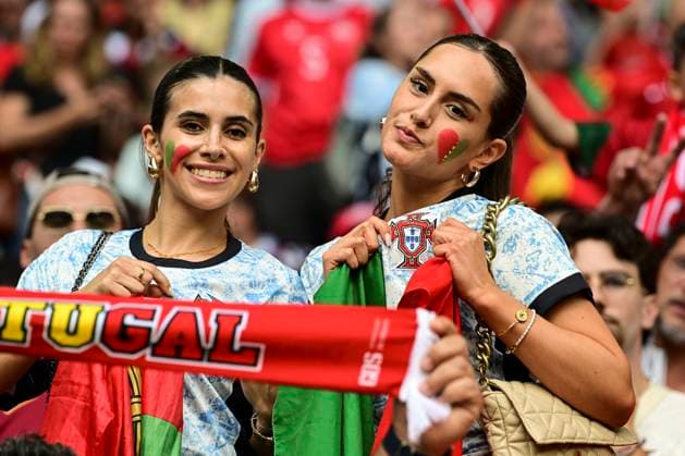 Fans Portugal, Turkey vs Portugal, Football, UEFA Euro 2024, Group stage, Matchday 2, 22 06 2024 Dortmund North Rhine-Westphalia Germany Copyright: xkolbert-press MarcxNiemeyerx