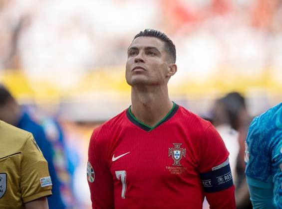 Football, Men, Season 2023 24, Euro 2024 Group F 2 Matchday in Dortmund, Turkey Portugal, Cristiano Ronaldo Portugal , 22 06 2024, Copyright: xSebastianxRäppold MatthiasxKochx
