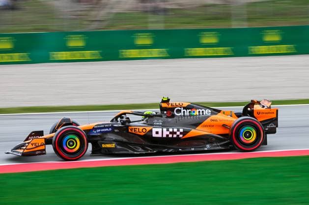 Cordon Press  ALVAROxSANCHEZ LANDO NORRIS (4) of United Kingdom and McLaren during the FORMUL
