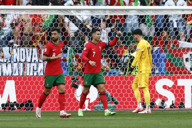 DORTMUND, Signal Iduna Park, 22-06-2024 , European Football Championship Euro2024, Group stage match no.23 between Turkiye and Portugal. Portugal player Cristiano Ronaldo Turkiye - Portugal (Euro2024)  x25565035x Copyright: