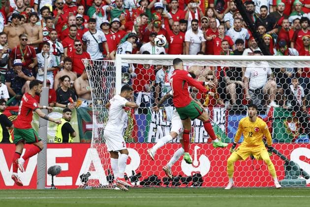 DORTMUND, Signal Iduna Park, 22-06-2024 , European Football Championship Euro2024, Group stage match no.23 between Turkiye and Portugal. Portugal player Cristiano Ronaldo Turkiye - Portugal (Euro2024)  x25565088x Copyright: