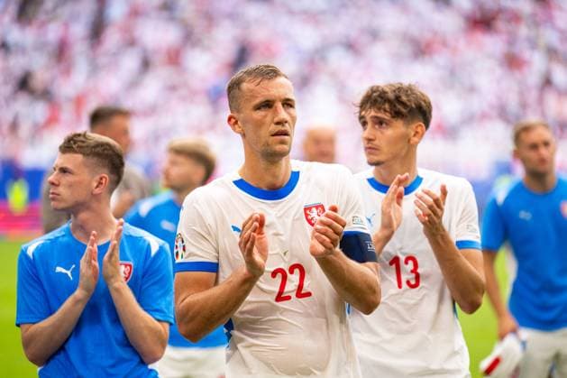 Georgia v Czechia, UEFA EURO, EM, Europameisterschaft,Fussball 2024, Hamburg, Germany Hamburg, Germany. 22nd, June 2024. Tomas Soucek (22) of Czechia seen after the UEFA Euro 2024 match in Group B between Georgia and Czechia at Volksparkstadion in Hamburg. Hamburg Germany  Copyright: xGonzalesxPhoto FrederikkexJensenx