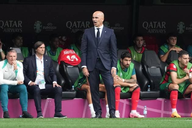 Coach Roberto Martinez Portugal Dortmund 22 06 2024 Turkey vs Portugal, EURO2024 M23, Group F, EM Arena Dortmund
