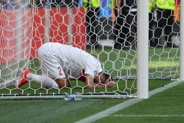 Frustration at Zeki Celik Turkey, Turkey, Türkiye, 02 about the 0 2 Dortmund 22 06 2024 Turkey vs Portugal, EURO2024 M23, Group F, EM Arena Dortmund