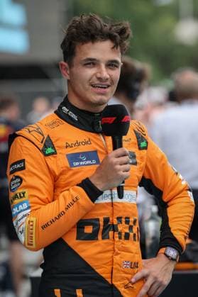 Foto IPP Enrico Schiavi Barcellona MontmelÃ² 22-06-2024 Formula 1 F1 Gran Premio di Spagna 2024 Qualifiche nella foto: Lando Norris - McLaren - dopo aver conquistato la pole position MontmelÃ² italy  Copyright: xx