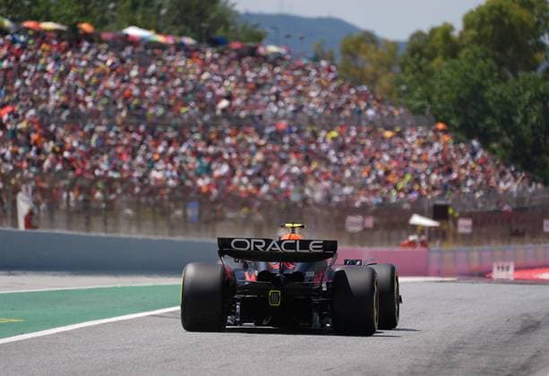 22 06 2024, Circuit de Catalunya, Barcelona, Formula 1 Aramco Grand Prix of Spain 2024 , pictured Sergio Perez MEX , Oracle Red Bull Racing Defodi 506 20240622 hbr 1757 Defodi-506