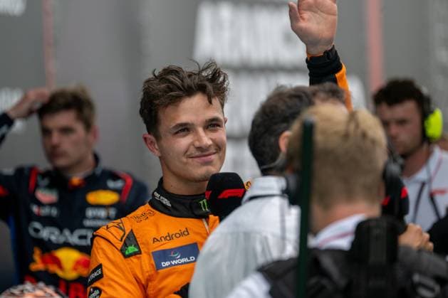 Barcelona: No?Ã‚Â°4 Lando Norris GBR McLaren Formula 1 Team during Formula 1 Aramco Gran Premio de Espana 2024 - Qualifyng, Formula 1 Championship in Barcelona, Spain, June 22 2024 Formula 1 Championship - Formula 1 Aramco Gran Premio de Espana 2024 - Qualifyng  - ZUMAp169 20240622_zsa_p169_327 Copyright: xIPAx