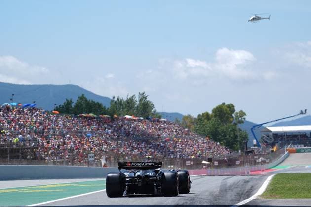 22 06 2024, Circuit de Catalunya, Barcelona, Formula 1 Aramco Grand Prix of Spain 2024 , in the picture Nico Hülkenberg DEU , Haas F1 Team Defodi 506 20240622 hbr 2626 Defodi-506