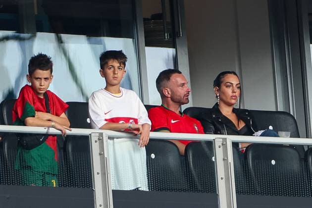 Euro 2024 Turkey Portugal on 22 06 2024 at the BVB Stadium Dortmund in Dortmund Georgina Rodriguez, the girlfriend of Cristiano Ronaldo 7, Portugal in the stands MH