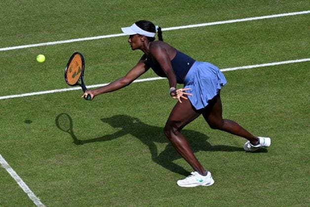 Asia Muhammad of the USA in action Rothesay Classic Birmingham, Day 6, Tennis, Edgbaston Priory Club, Birmingham, UK - 22 June 2024  Copyright: xAnnaxGowthorpe Shutterstockx 14543330ce