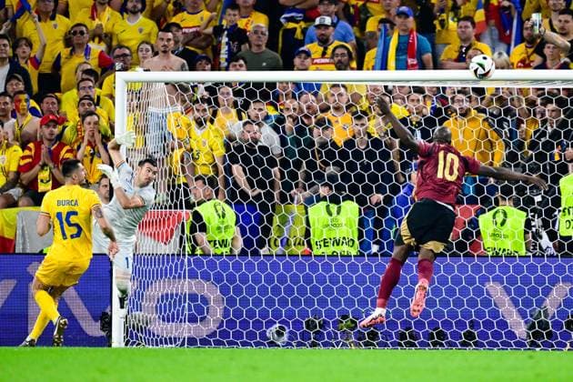 Belgium v Romania Group E - UEFA EURO, EM, Europameisterschaft,Fussball 2024 COLOGNE, GERMANY - JUNE 22 : Lukaku Romelu forward of Belgium during the UEFA EURO 2024 European Football Championship tournament group E stage match between Belgium and Romania at Cologne Stadium on June 22, 2024 in Cologne, Germany, 22 06 2024 Cologne Germany  Copyright: xPeterxDexVoechtx