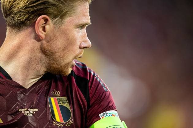 UEFA EURO 2024 Belgium Romania 22 06 2024 Kevin De Bruyne Belgium, 7 UEFA EURO 2024 Belgium Romania Cologne Stadion, Cologne 22 06 2024 Copyright: xBEAUTIFULxSPORTS Buriakovx