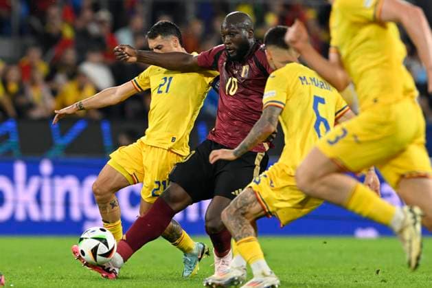 Belgium v Romania Group E - UEFA EURO, EM, Europameisterschaft,Fussball 2024 COLOGNE, GERMANY - JUNE 22 : Lukaku Romelu forward of Belgium during the UEFA EURO 2024 European Football Championship tournament group E stage match between Belgium and Romania at Cologne Stadium on June 22, 2024 in Cologne, Germany, 22 06 2024 Cologne Germany  Copyright: xDhax