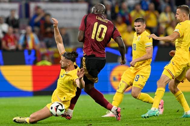 Belgium v Romania Group E - UEFA EURO, EM, Europameisterschaft,Fussball 2024 COLOGNE, GERMANY - JUNE 22 : Lukaku Romelu forward of Belgium during the UEFA EURO 2024 European Football Championship tournament group E stage match between Belgium and Romania at Cologne Stadium on June 22, 2024 in Cologne, Germany, 22 06 2024 Cologne Germany  Copyright: xDhax