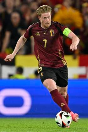 Belgium v Romania Group E - UEFA EURO, EM, Europameisterschaft,Fussball 2024 COLOGNE, GERMANY - JUNE 22 : De Bruyne Kevin forward of Belgium during the UEFA EURO 2024 European Football Championship tournament group E stage match between Belgium and Romania at Cologne Stadium on June 22, 2024 in Cologne, Germany, 22 06 2024 Cologne Germany  Copyright: xDhax