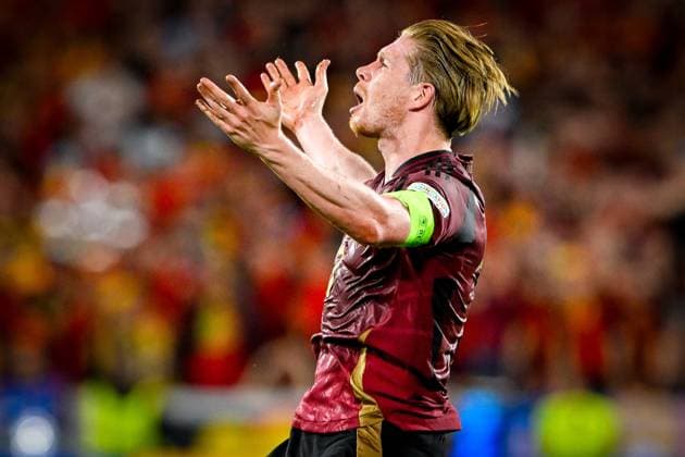 Belgium v Romania Group E - UEFA EURO, EM, Europameisterschaft,Fussball 2024 COLOGNE, GERMANY - JUNE 22 : De Bruyne Kevin forward of Belgium during the UEFA EURO 2024 European Football Championship tournament group E stage match between Belgium and Romania at Cologne Stadium on June 22, 2024 in Cologne, Germany, 22 06 2024 Cologne Germany  Copyright: xDhax