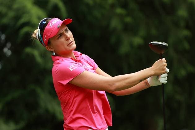 KPMG Women s PGA, Golf Herren Lexi Thompson of the United States tees off on the 7th hole during Day Three of the KPMG Women s PGA Championship at Sahalee Country Club in Sammamish, Washington, USA, on Saturday, June 22, 2024. Sammamish Washington United States  Copyright: xJorgexLemusx originalFilename:lemus-kpmgwome240622_nplMW.jpg