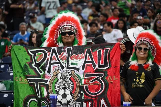 RECORD DATE NOT STATED Copa America USA 2024 Mexico vs Jamaica Fans o Aficion during the game between Mexican national team, Nationalteam (Mexico) and Jamaica as part of the CONMEBOL Copa America USA 2024 group B, at NRG Stadium, on June 22, 2024 in Houston, Texas, United States. HOUSTON TEXAS UNITED STATES  Copyright: xDavidxLeahx 20240622203001_CA_GB_2024_MEX_JAM_FANS85