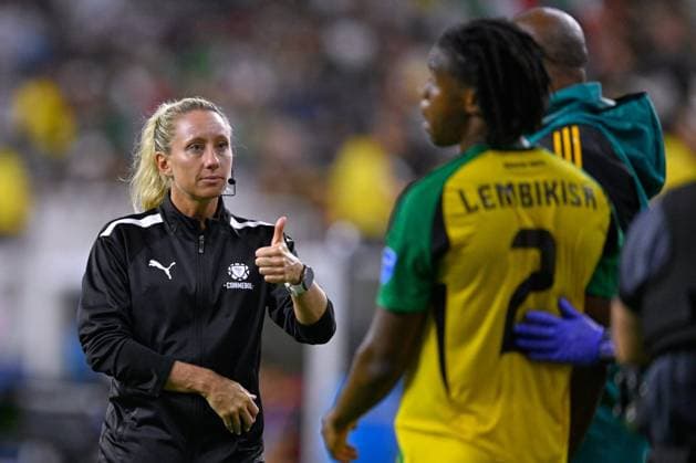 RECORD DATE NOT STATED Copa America USA 2024 Mexico vs Jamaica Referee 4 Mari Tori Penso during the game between Mexican national team, Nationalteam (Mexico) and Jamaica as part of the CONMEBOL Copa America USA 2024 group B, at NRG Stadium, on June 22, 2024 in Houston, Texas, United States. HOUSTON TEXAS UNITED STATES  Copyright: xJorgexMartinezx 20240622210902_CA_GB_2024_MEX_JAM_PENSO134