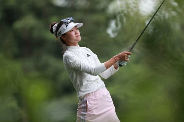 KPMG Women s PGA, Golf Herren Grace Kim Australia tees off on the 11th hole during Day Three of the KPMG Women s PGA Championship at Sahalee Country Club in Sammamish, Washington, USA, on Saturday, June 22, 2024. Sammamish Washington United States  Copyright: xJorgexLemusx originalFilename:lemus-kpmgwome240622_npJU2.jpg