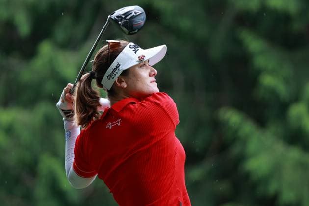 KPMG Women s PGA, Golf Herren Hannah Green of Australia tees off on the 11th hole during Day Three of the KPMG Women s PGA Championship at Sahalee Country Club in Sammamish, Washington, USA, on Saturday, June 22, 2024. Sammamish Washington United States  Copyright: xJorgexLemusx originalFilename:lemus-kpmgwome240622_np7P1.jpg