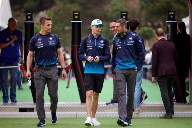 F1 Grand Prix of Spain - Race Logan Sargeant of United States and Williams arrives in the Paddock prior to the F1 Grand Prix of Spain at Circuit de Barcelona-Catalunya on June 23, 2024, in Barcelona, Spain. Barcelona Circuit de Barcelona-Catalunya Catalunya Spain RL_GPF1ESP24_00969 Copyright: xRicardoxLarreinax