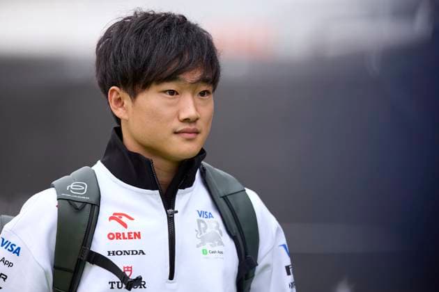 F1 Grand Prix of Spain - Race Yuki Tsunoda of Japan and Visa Cash App RB Formula One Team arrives in the Paddock prior to the F1 Grand Prix of Spain at Circuit de Barcelona-Catalunya on June 23, 2024, in Barcelona, Spain. Barcelona Circuit de Barcelona-Catalunya Catalunya Spain RL_GPF1ESP24_00973 Copyright: xRicardoxLarreinax