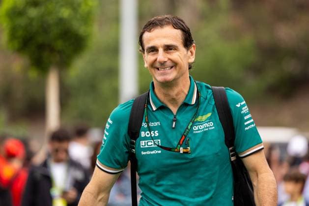 BARCELONA, SPAIN - JUNE 23: Pedro De La Rosa before the Formula 1 Spanish Grand Prix on Sunday, June 23, 2024 at the Circuit De Catalunya in Barcelona, Spain. (Photo by Bob Kupbens Icon Sportswire) AUTO: JUN 23 F1 Spanish Grand Prix EDITORIAL USE ONLY Icon240623035