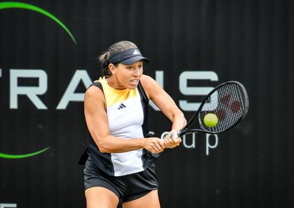 Sport Tennis, WTA Tournament in Berlin 23 06 2024, xdanx, Sport Tennis,WTA Tournament in Berlin Final, v l Jessica Pegula USA in action Berlin Steffi Graf Stadion Berlin Germany DE Copyright: xDanielxLakomskix