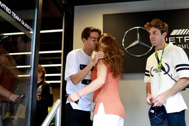 RUSSELL George (gbr), Mercedes AMG F1 Team W15, portrait during the Formula 1 Aramco Gran Premio de Espana 2024, 10th round of the 2024 Formula One World Championship, WM, Weltmeisterschaft from June 21 to 23, 2024 on the Circuit de Barcelona-Catalunya, in Montmeló, Spain - F1 - SPANISH GRAND PRIX 2024 DPPI Panoramic  F12024GP10ESP_JK417947