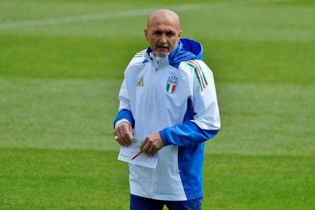 Luciano Spalletti head coach of Italy during UEFA EURO, EM, Europameisterschaft,Fussball 2024 - Italy training session, UEFA European Football Championship in Iserlohn, Germany, June 23 2024  Copyright: xx xx IPA_Agency_IPA47397949