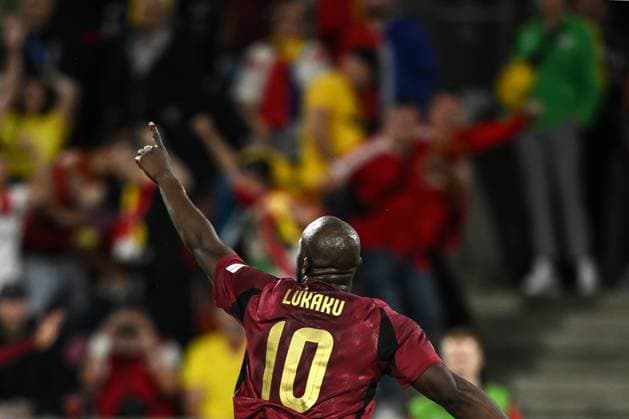 Mg Colonia (Germania) 22 06 2024 - Euro 2024 Belgio-Romania foto Matteo Gribaudi Image nella foto: Romelu Lukaku 