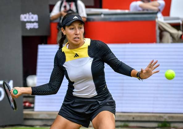 Sport Tennis, WTA Tournament in Berlin 23 06 2024, xdanx, Sport Tennis,WTA Tournament in Berlin Final, v l Jessica Pegula USA in action Berlin Steffi Graf Stadion Berlin Germany DE Copyright: xDanielxLakomskix